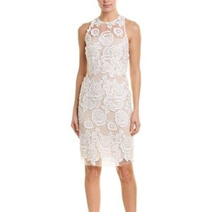 White Floral Wedding Dress